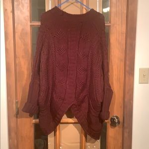 Chunky knit cardigan